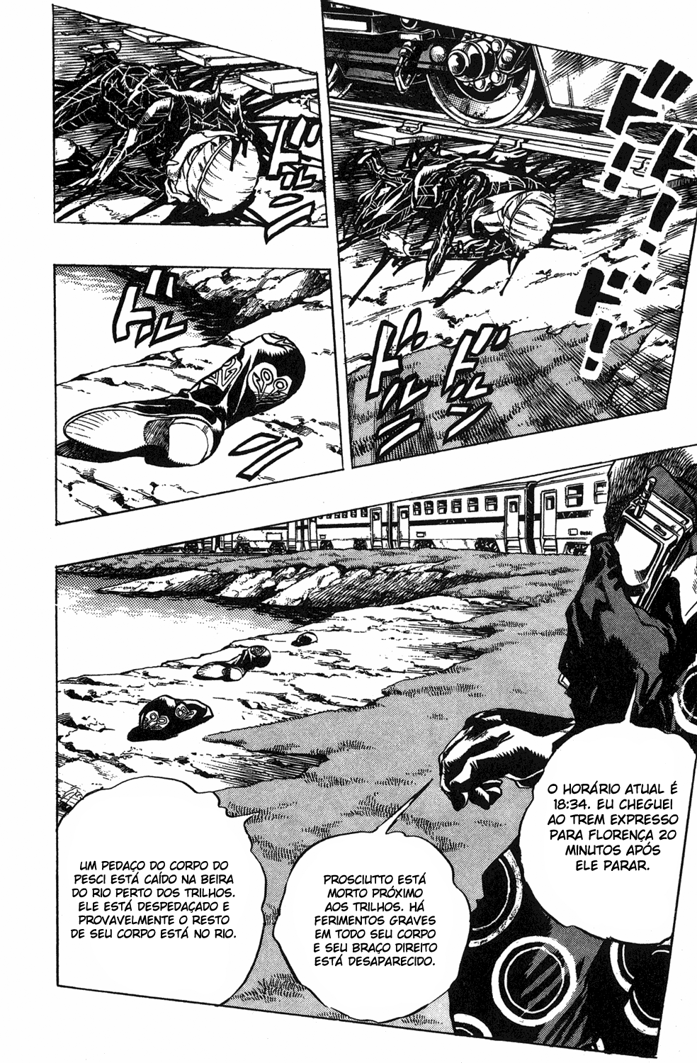 Read JoJo's Bizarre Adventure Part 5  Golden Wind PT-BR Manga Online