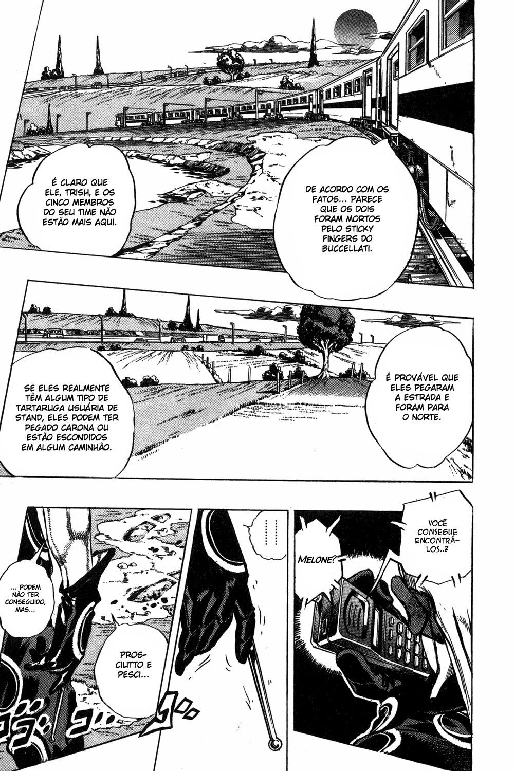 Read JoJo's Bizarre Adventure Part 5  Golden Wind PT-BR Manga Online