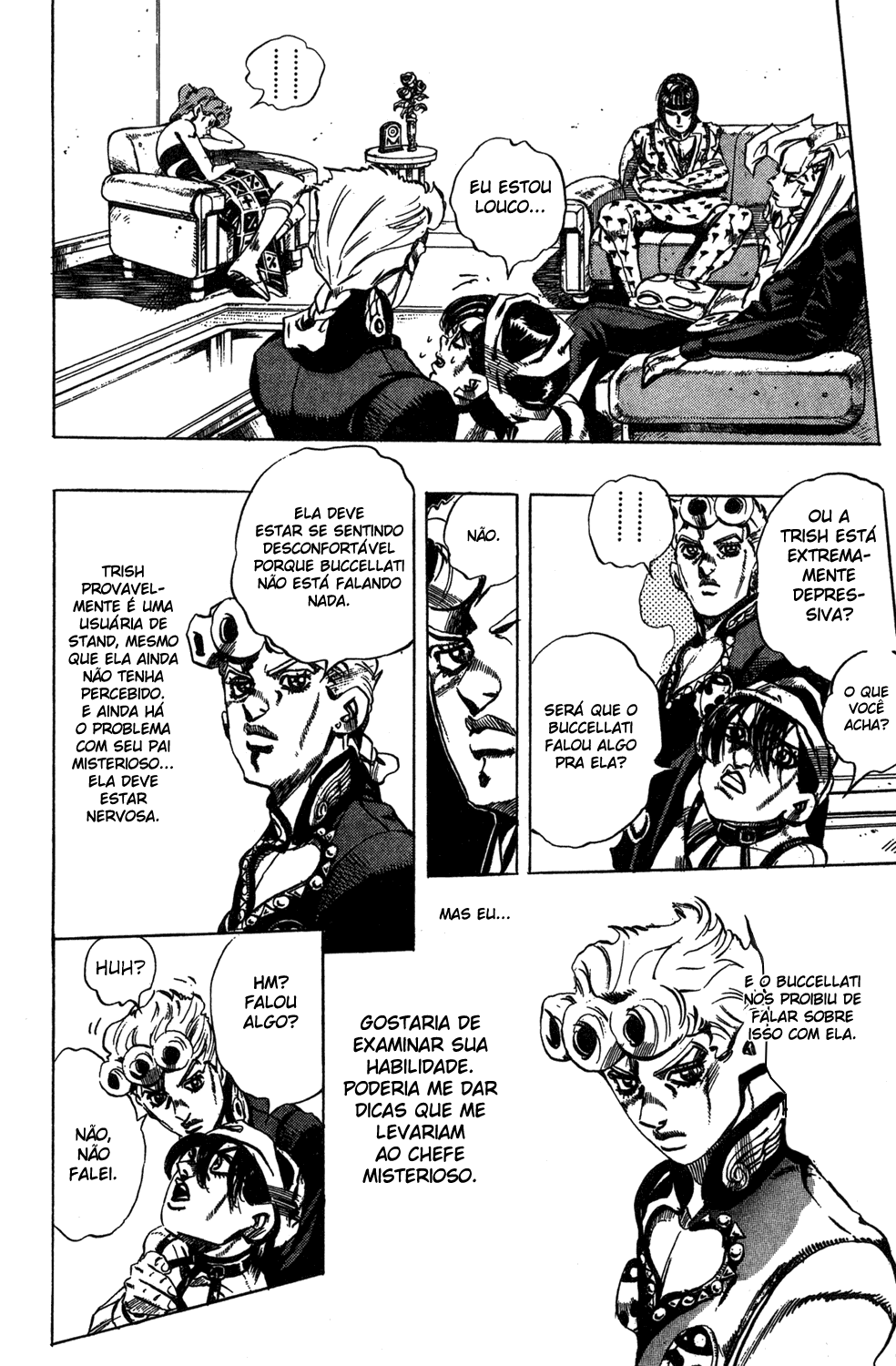 Read JoJo's Bizarre Adventure Part 5  Golden Wind PT-BR Manga Online