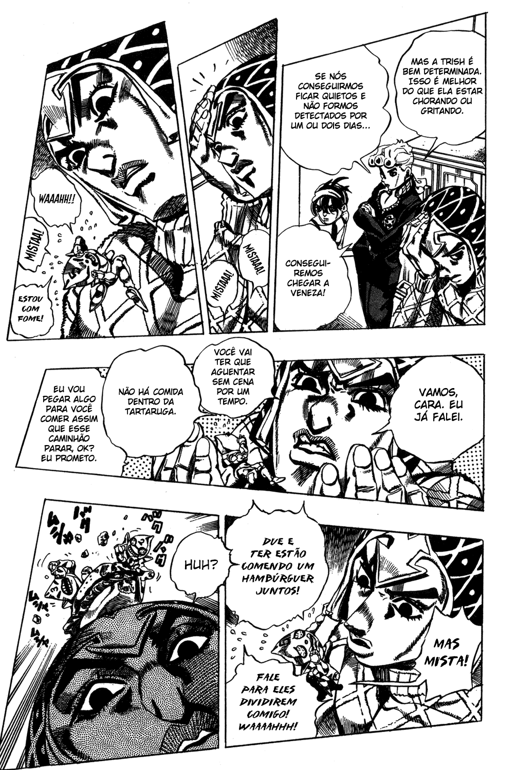 Read JoJo's Bizarre Adventure Part 5  Golden Wind PT-BR Manga Online
