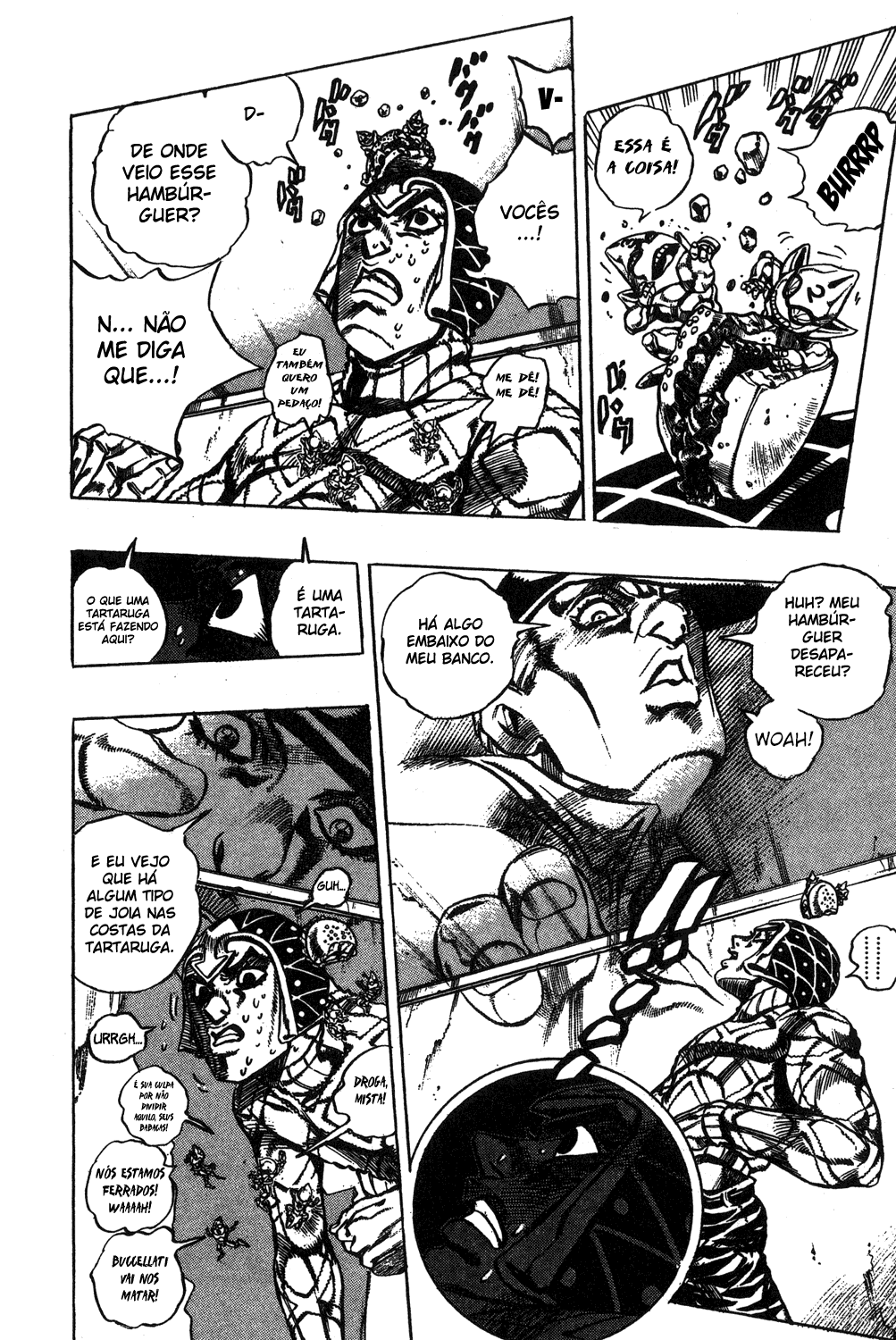 Read JoJo's Bizarre Adventure Part 5  Golden Wind PT-BR Manga Online