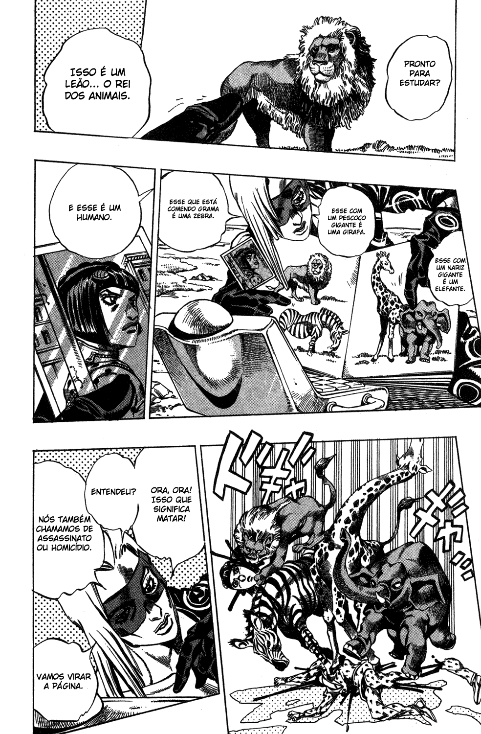 Read JoJo's Bizarre Adventure Part 5  Golden Wind PT-BR Manga Online