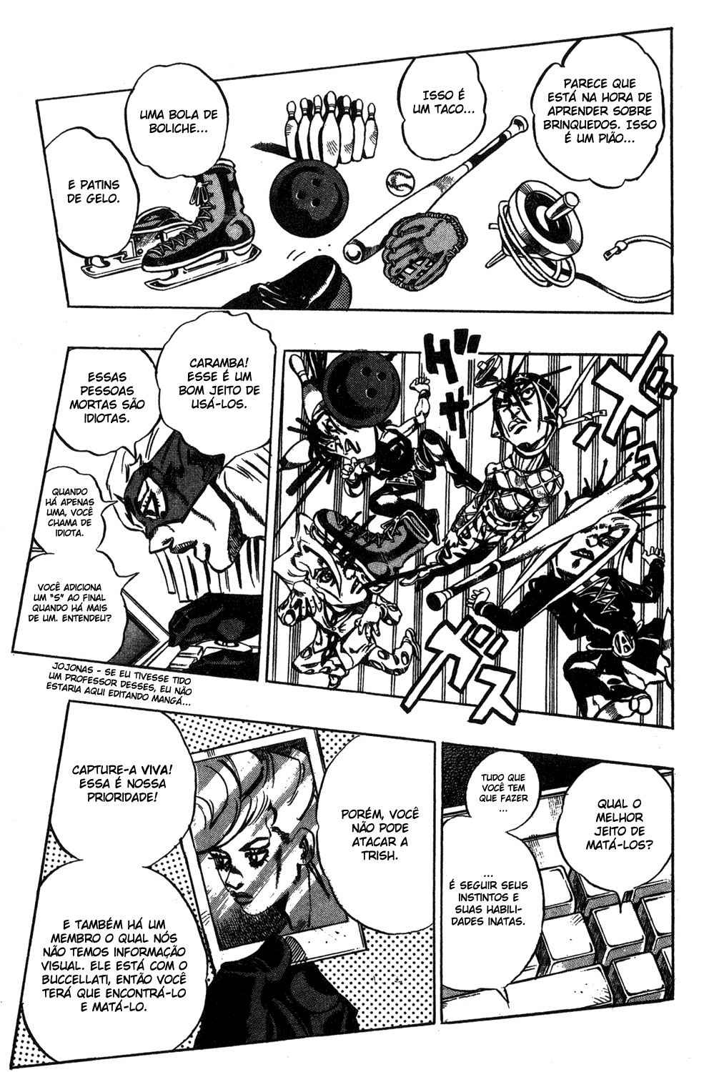 Read JoJo's Bizarre Adventure Part 5  Golden Wind PT-BR Manga Online