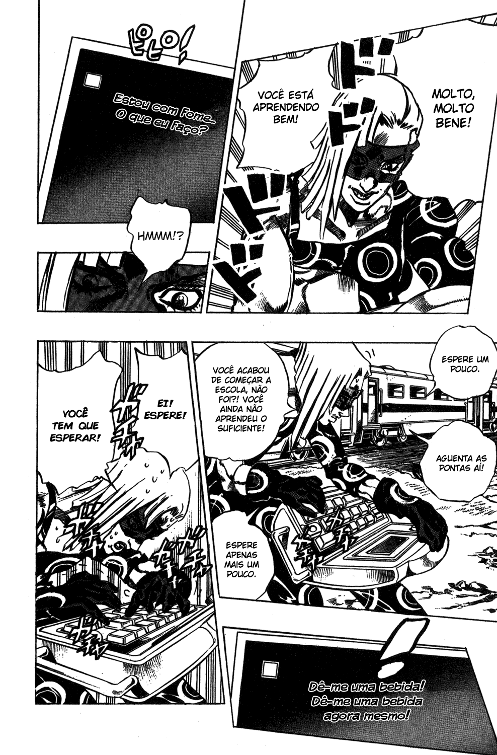 Read JoJo's Bizarre Adventure Part 5  Golden Wind PT-BR Manga Online