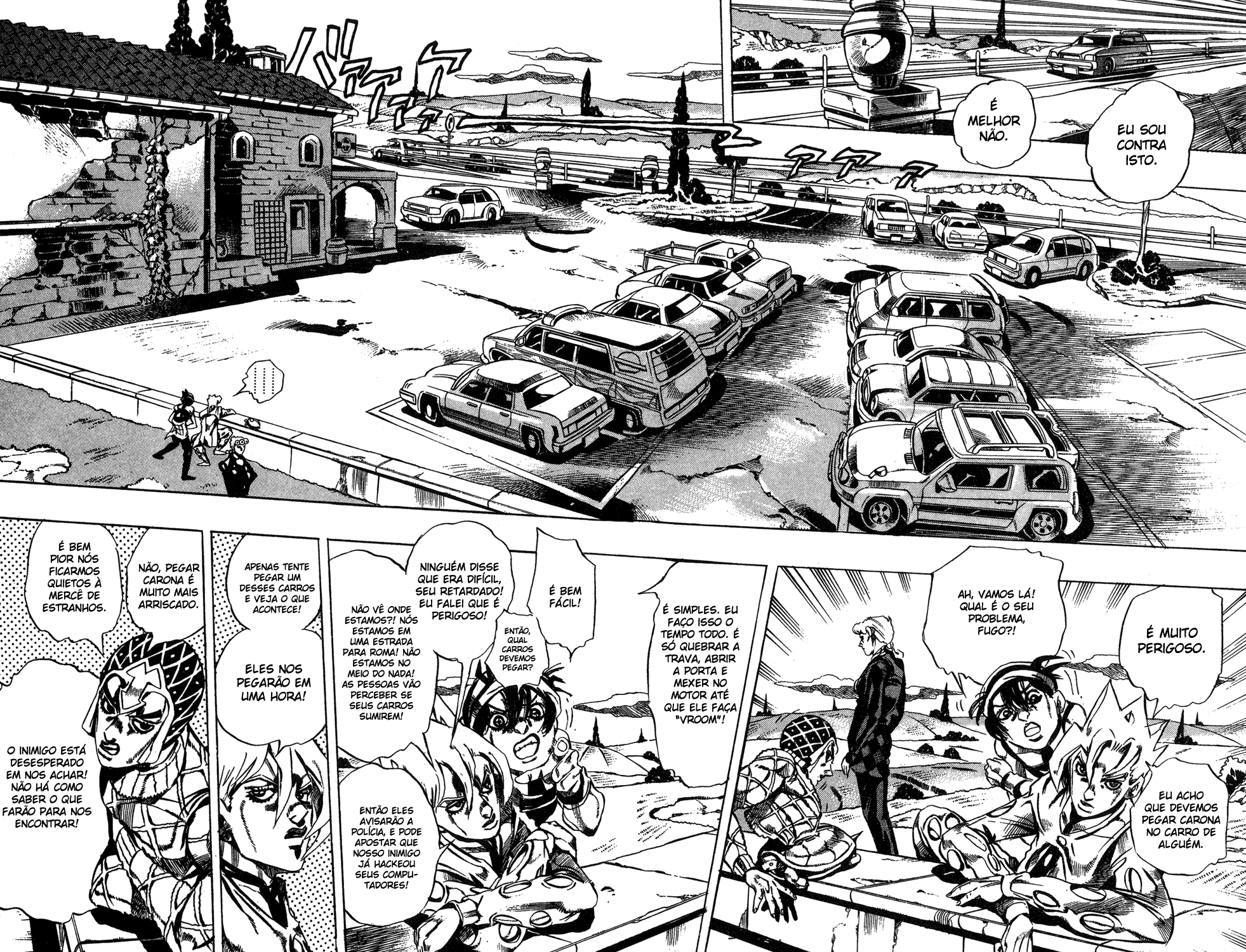 Read JoJo's Bizarre Adventure Part 5  Golden Wind PT-BR Manga Online