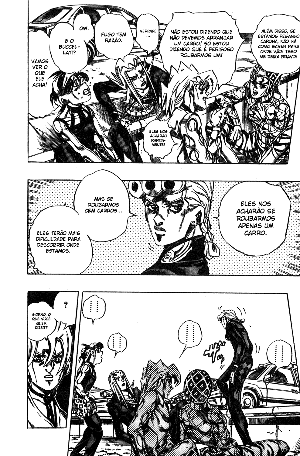 Read JoJo's Bizarre Adventure Part 5  Golden Wind PT-BR Manga Online