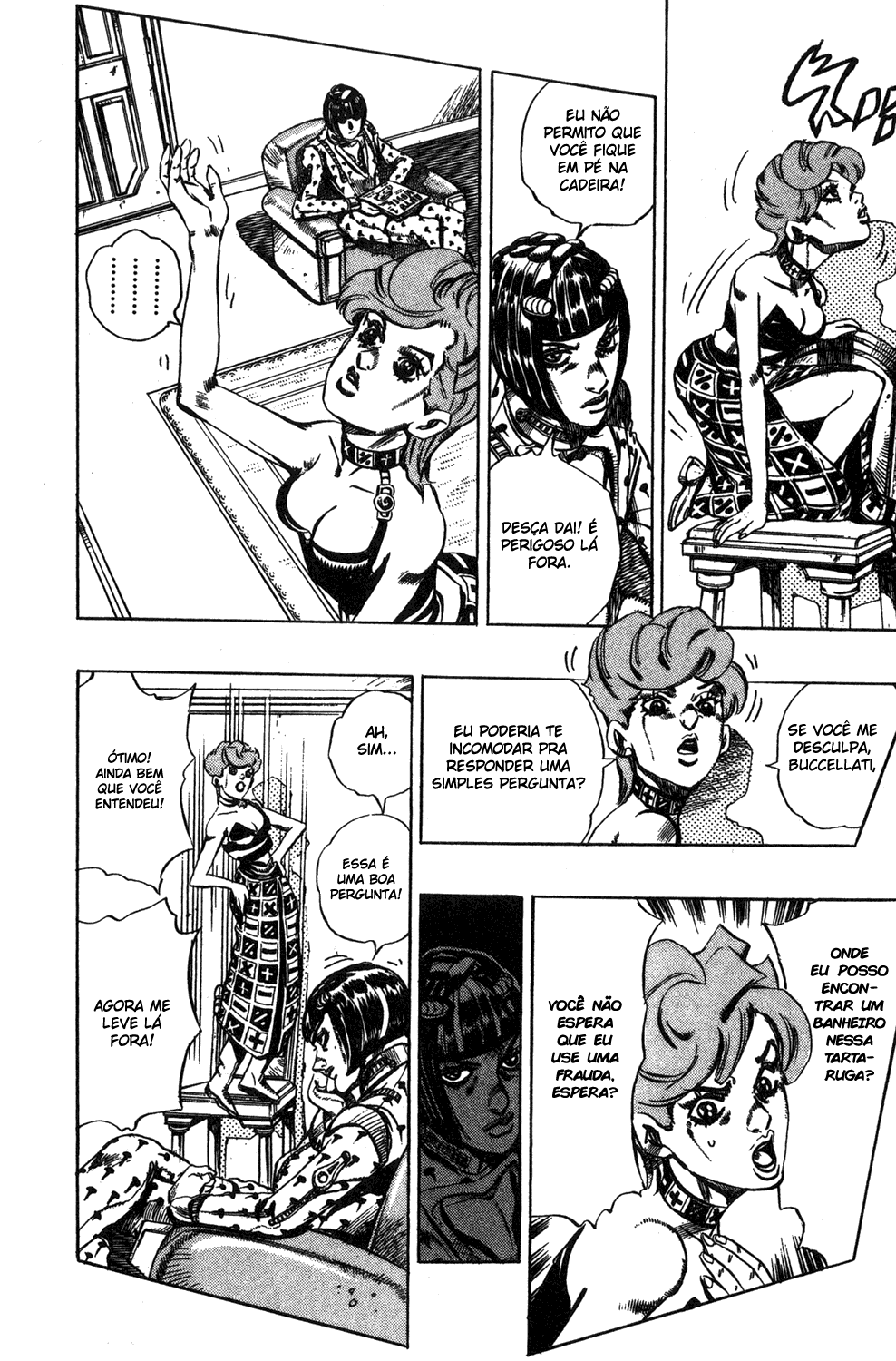 Read JoJo's Bizarre Adventure Part 5  Golden Wind PT-BR Manga Online