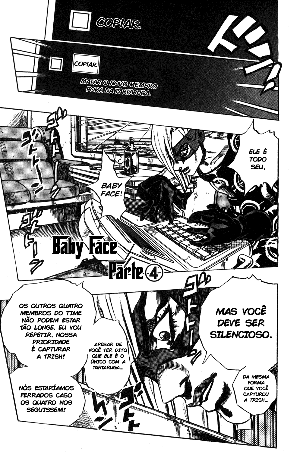 Read JoJo's Bizarre Adventure Part 5  Golden Wind PT-BR Manga Online