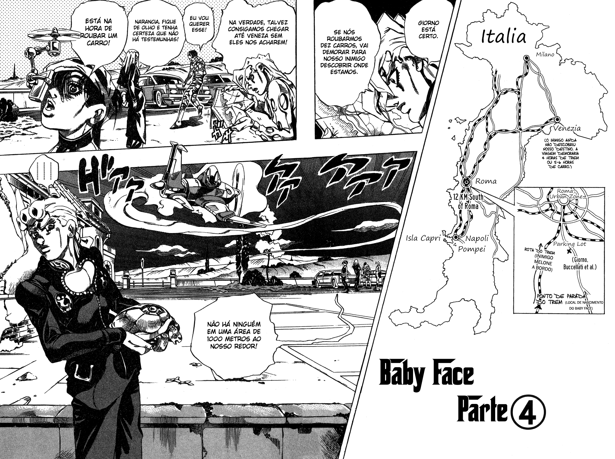 Read JoJo's Bizarre Adventure Part 5  Golden Wind PT-BR Manga Online