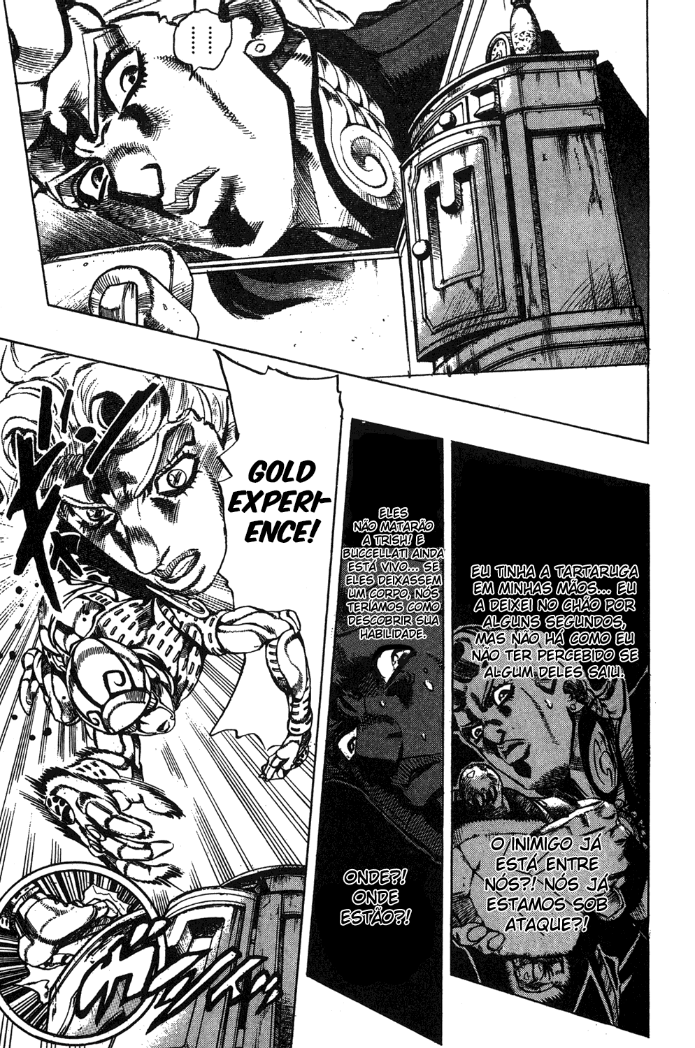 Read JoJo's Bizarre Adventure Part 5  Golden Wind PT-BR Manga Online