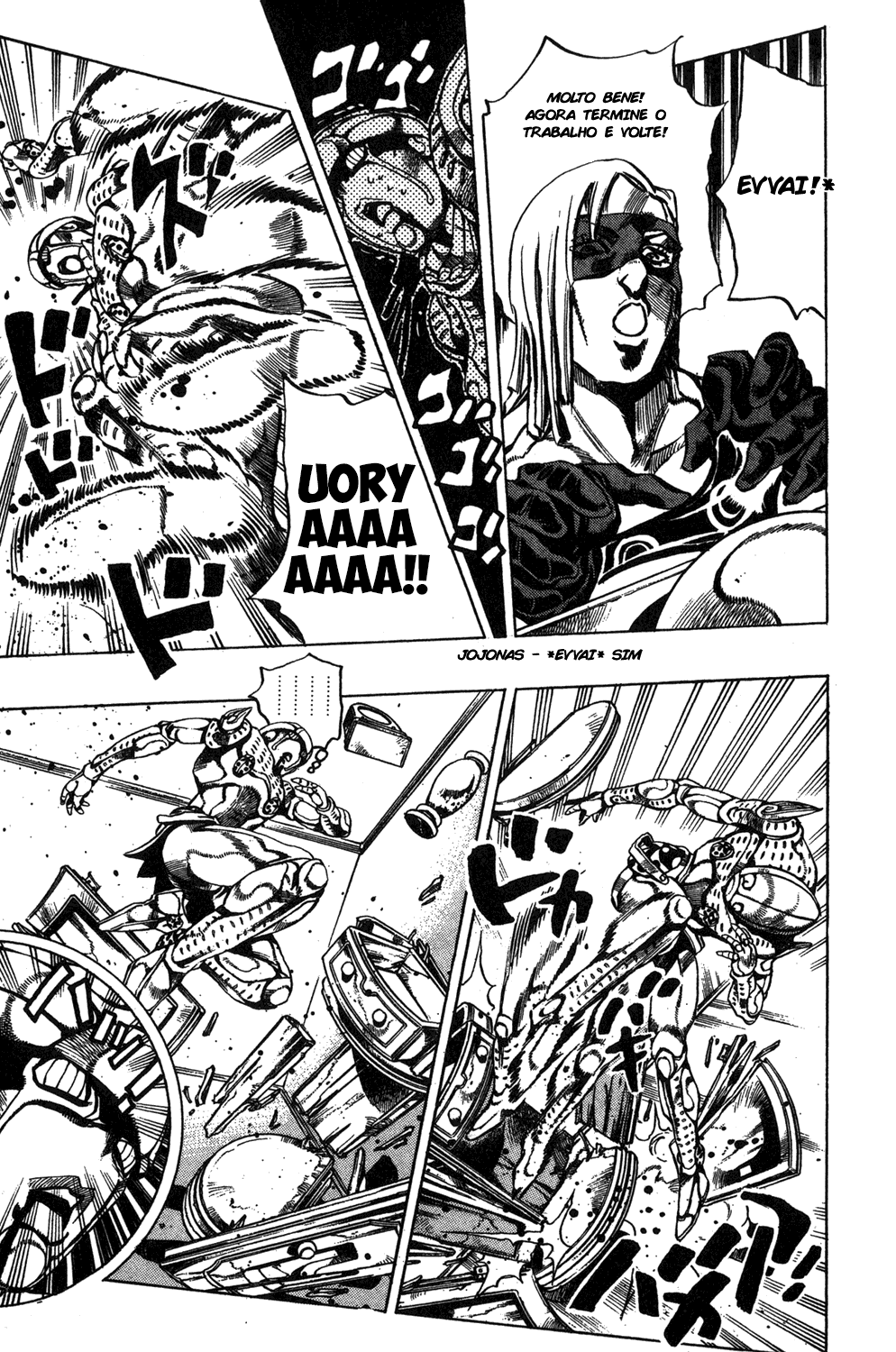Read JoJo's Bizarre Adventure Part 5  Golden Wind PT-BR Manga Online