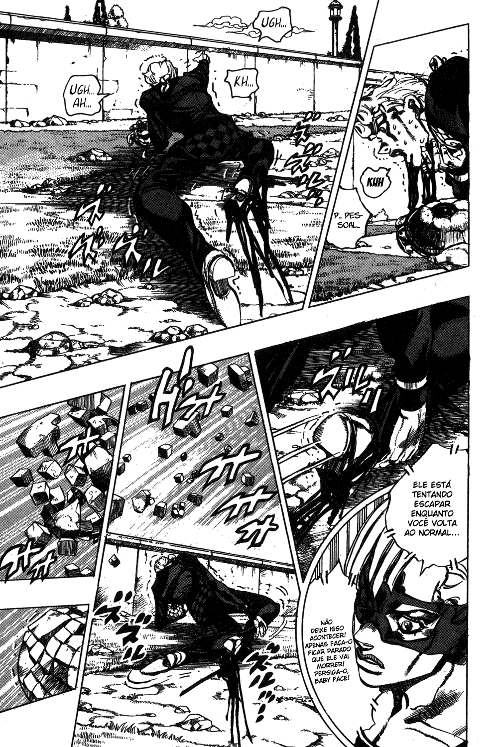 Read JoJo's Bizarre Adventure Part 5  Golden Wind PT-BR Manga Online