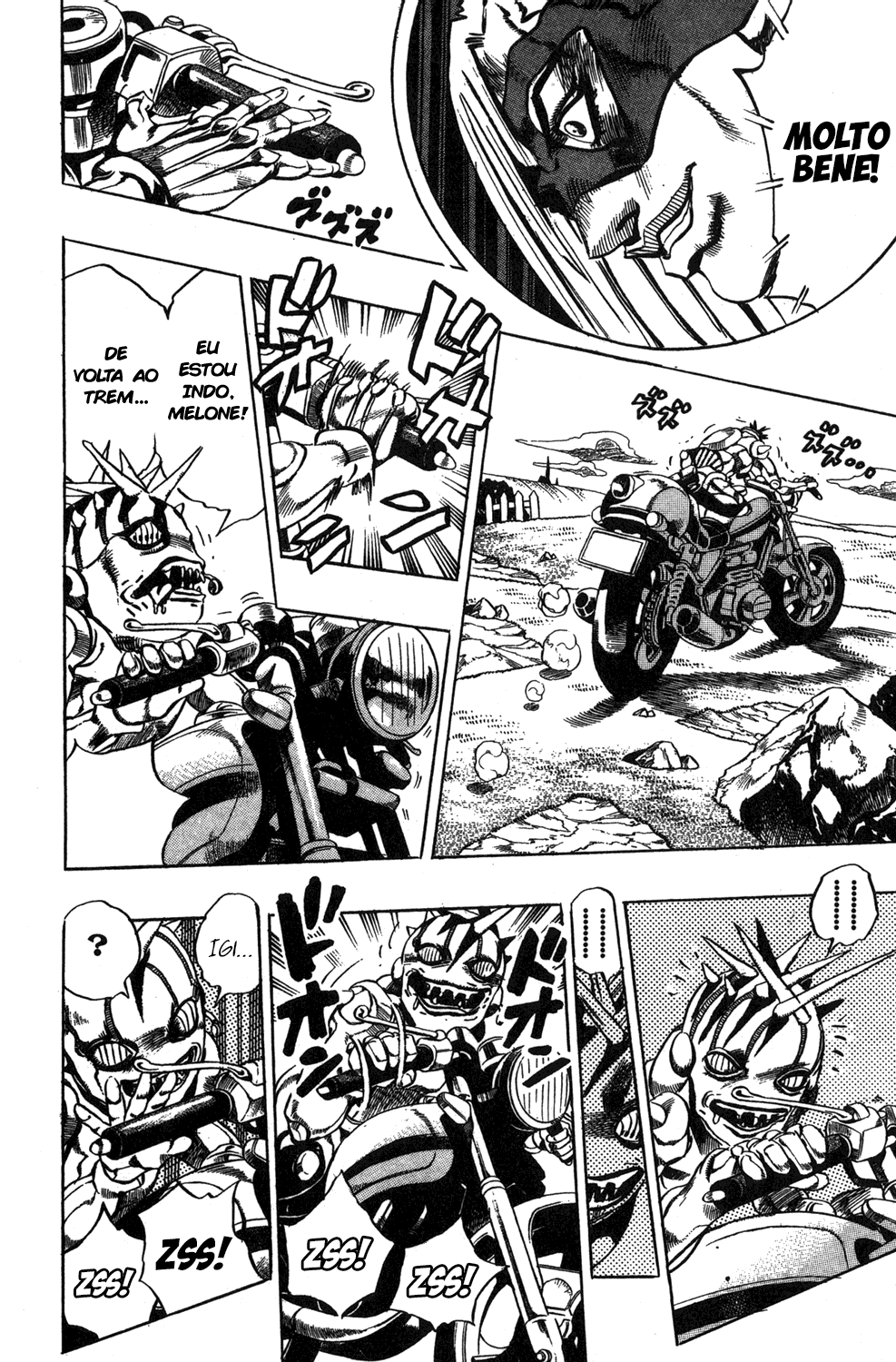 Read JoJo's Bizarre Adventure Part 5  Golden Wind PT-BR Manga Online