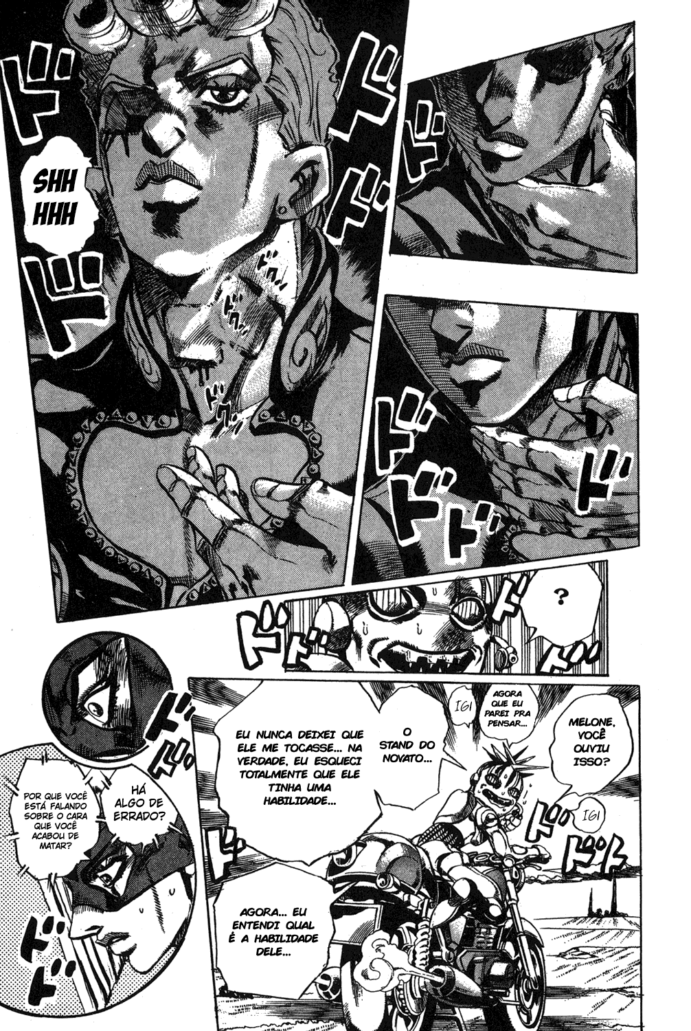 Read JoJo's Bizarre Adventure Part 5  Golden Wind PT-BR Manga Online