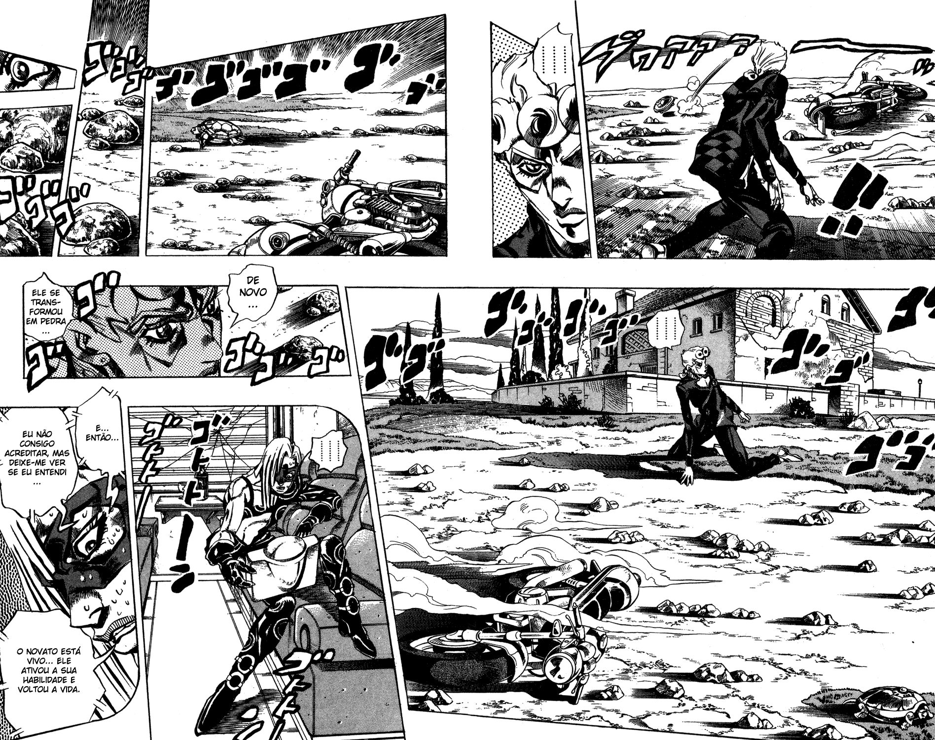 Read JoJo's Bizarre Adventure Part 5  Golden Wind PT-BR Manga Online