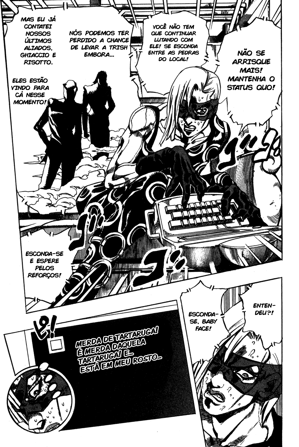 Read JoJo's Bizarre Adventure Part 5  Golden Wind PT-BR Manga Online