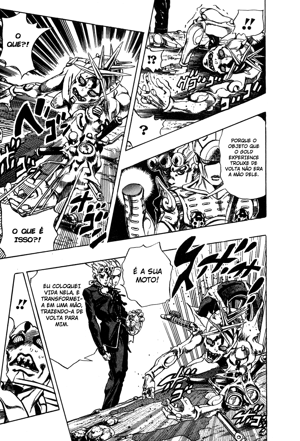 Read JoJo's Bizarre Adventure Part 5  Golden Wind PT-BR Manga Online