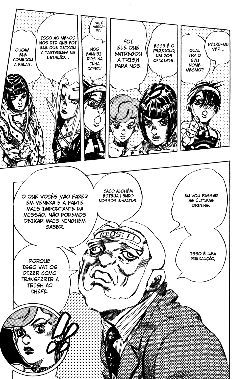 Read JoJo's Bizarre Adventure Part 5  Golden Wind PT-BR Manga Online