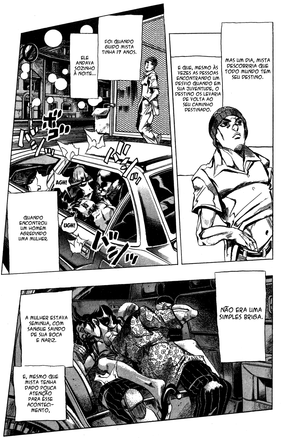 Read JoJo's Bizarre Adventure Part 5  Golden Wind PT-BR Manga Online