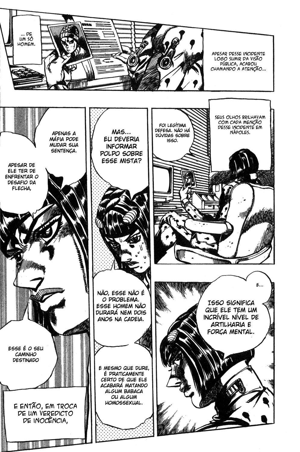Read JoJo's Bizarre Adventure Part 5  Golden Wind PT-BR Manga Online