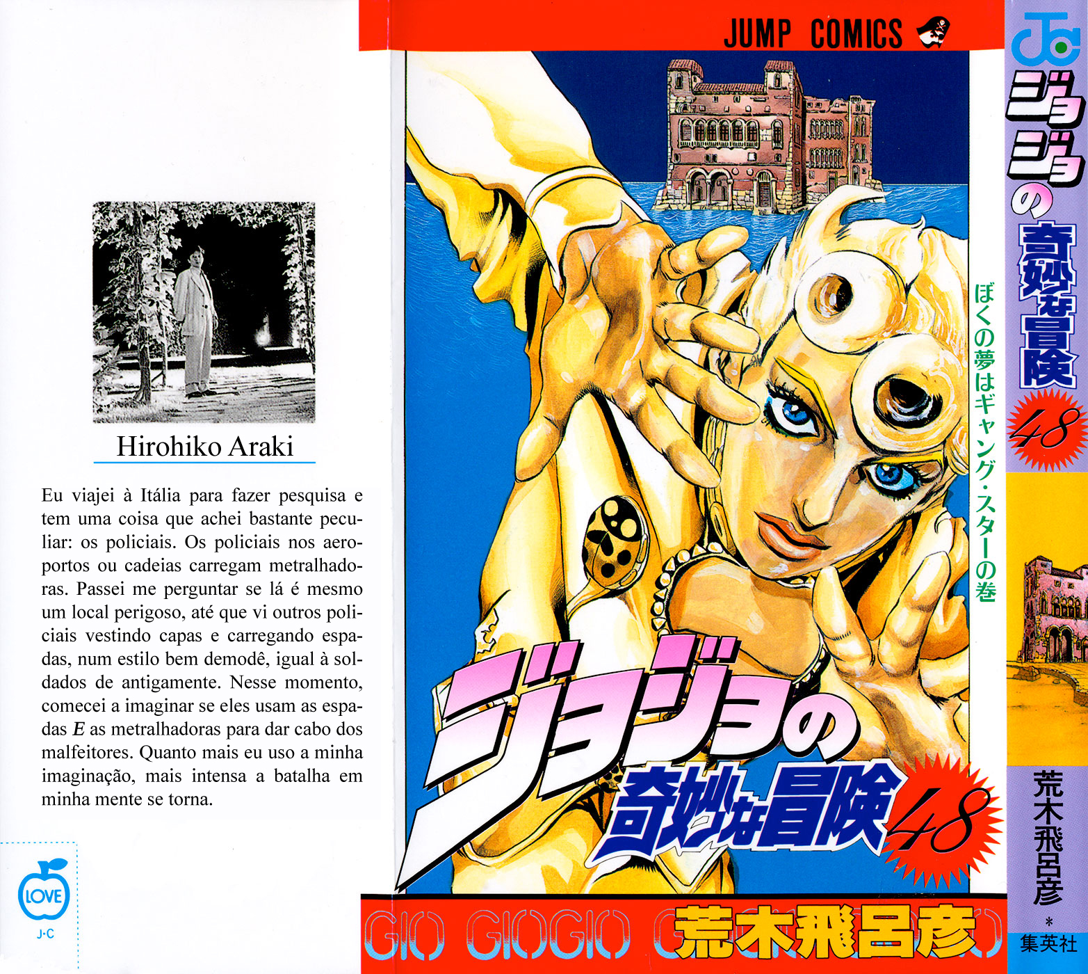 Read JoJo's Bizarre Adventure Part 5  Golden Wind PT-BR Manga Online