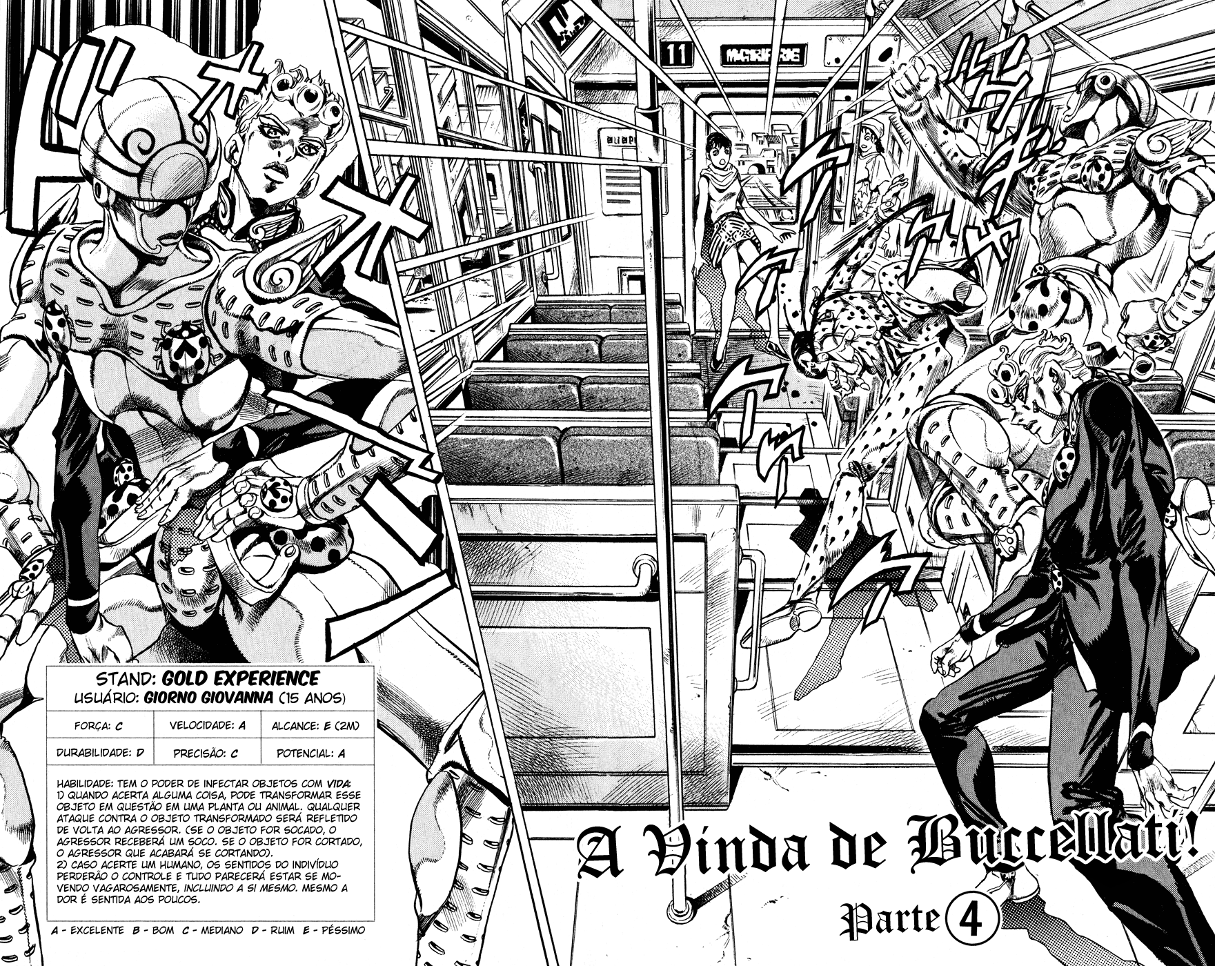 Read JoJo's Bizarre Adventure Part 5  Golden Wind PT-BR Manga Online