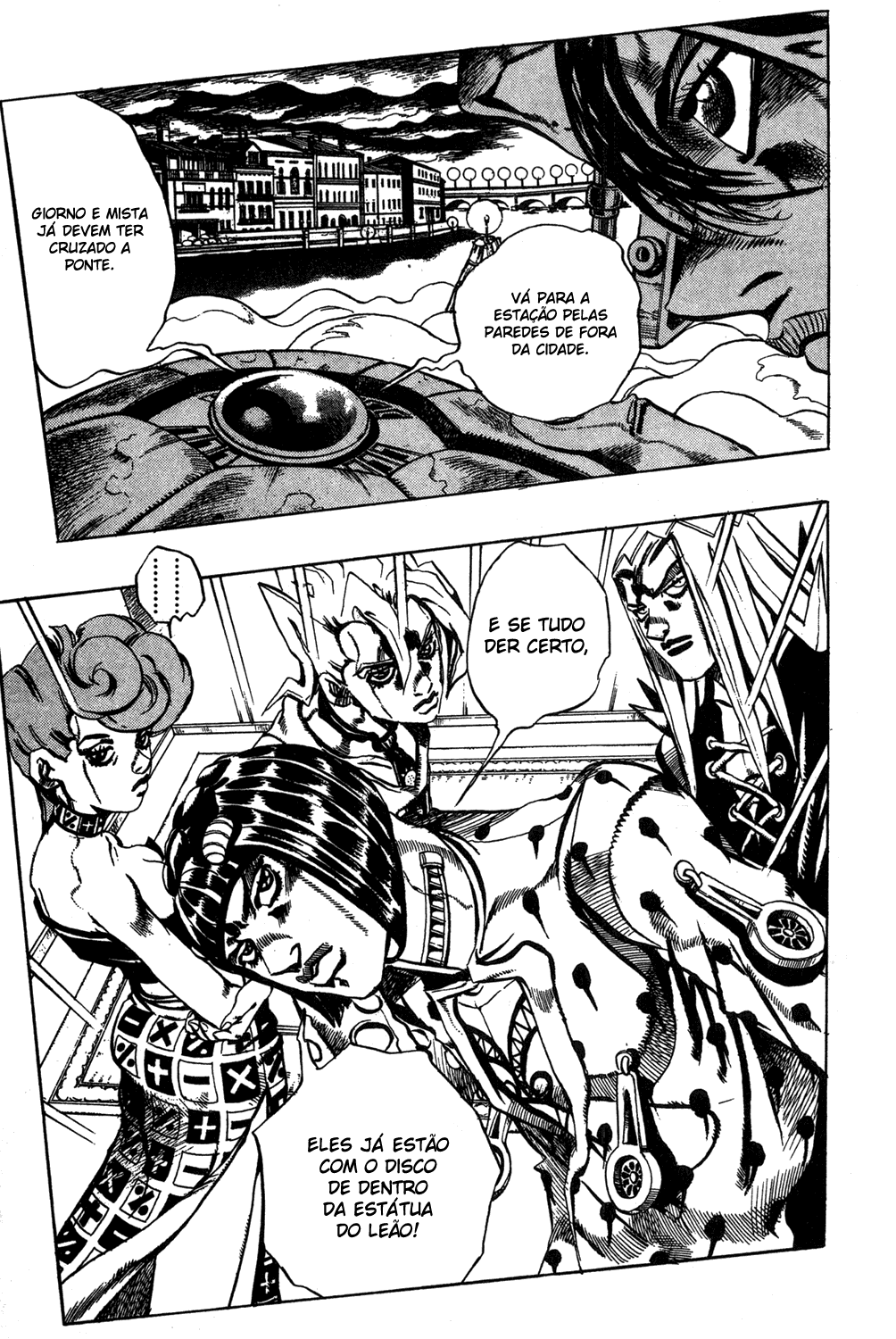 Read JoJo's Bizarre Adventure Part 5  Golden Wind PT-BR Manga Online