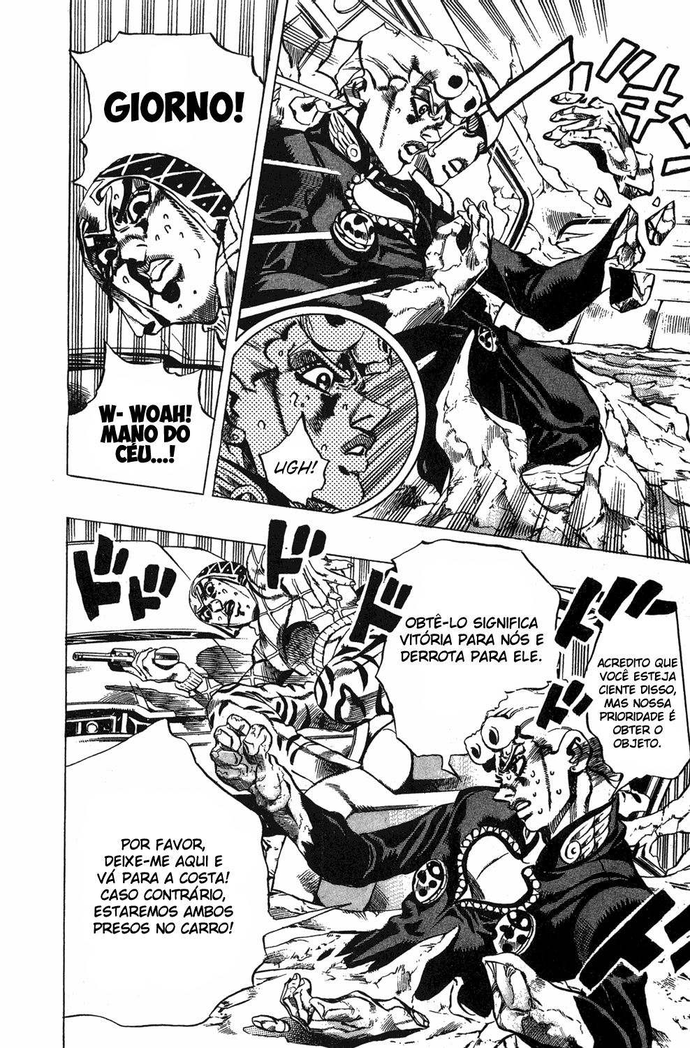 Read JoJo's Bizarre Adventure Part 5  Golden Wind PT-BR Manga Online