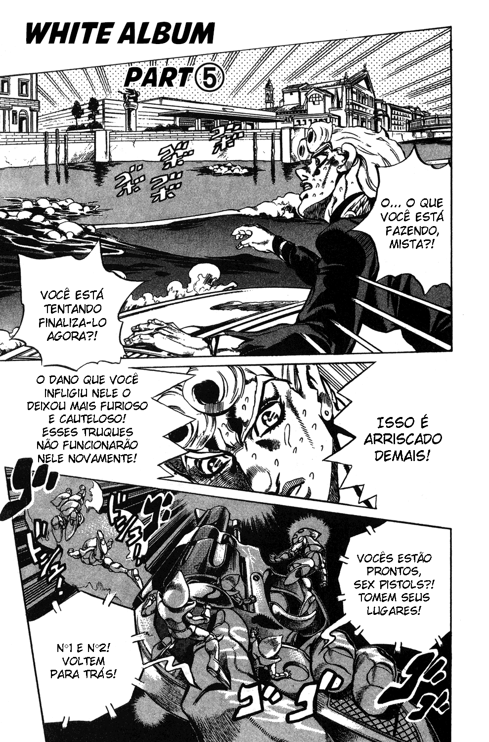 Read JoJo's Bizarre Adventure Part 5  Golden Wind PT-BR Manga Online