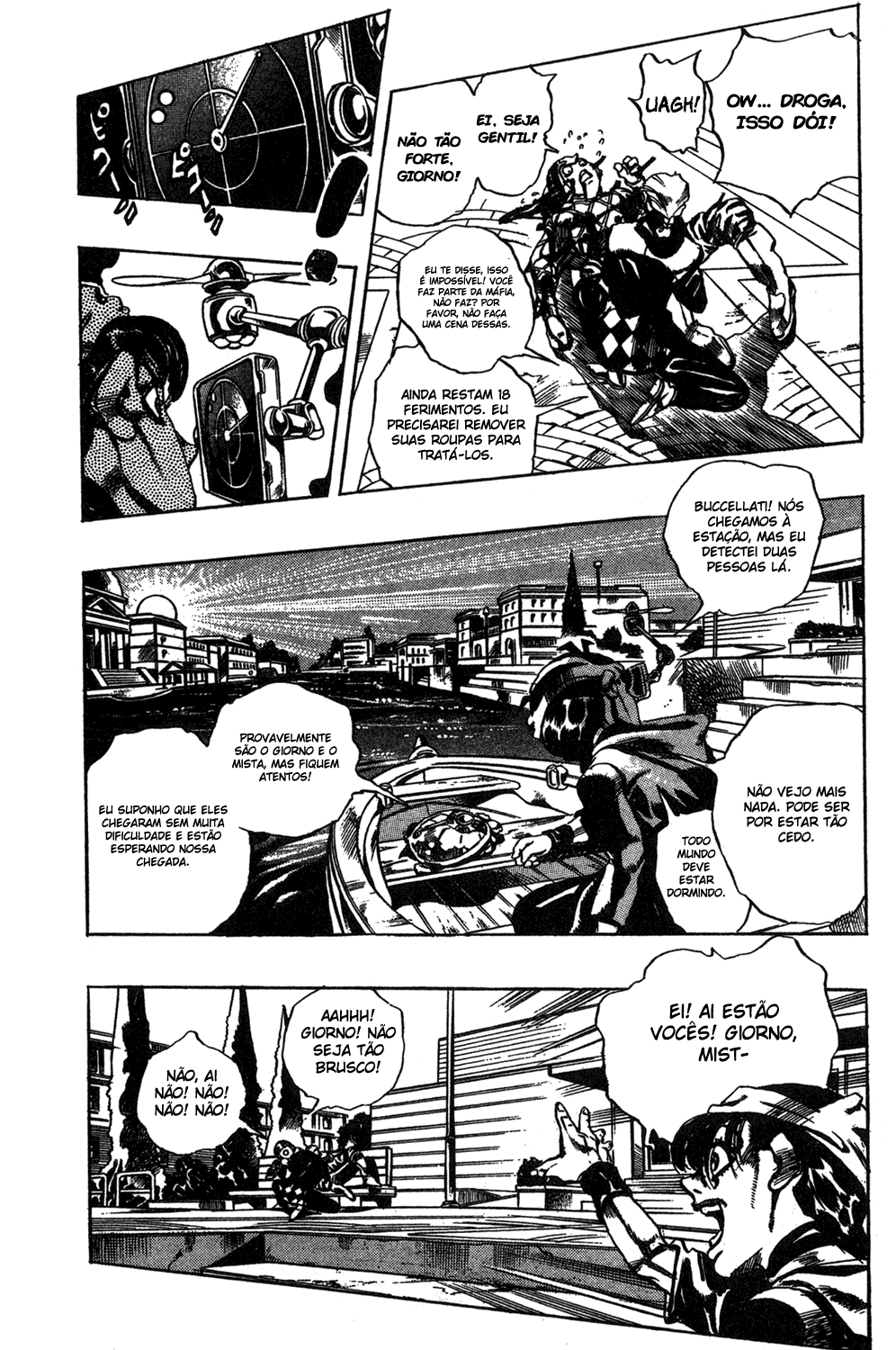 Read JoJo's Bizarre Adventure Part 5  Golden Wind PT-BR Manga Online