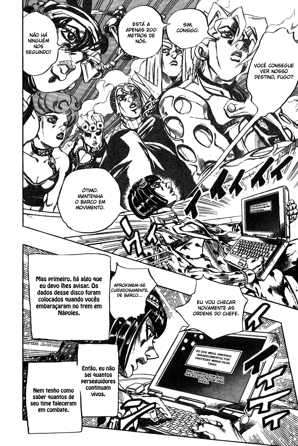 Read JoJo's Bizarre Adventure Part 5  Golden Wind PT-BR Manga Online