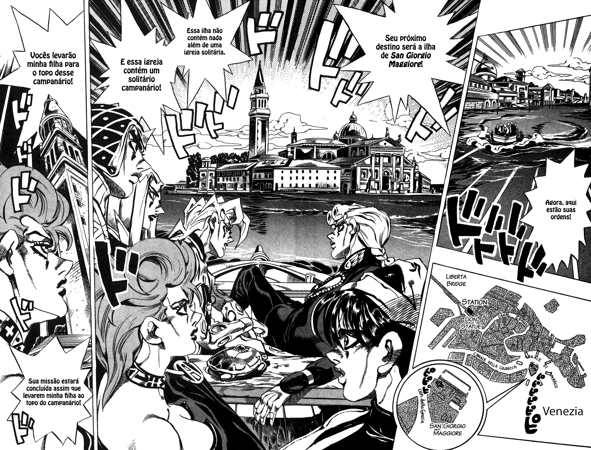 Read JoJo's Bizarre Adventure Part 5  Golden Wind PT-BR Manga Online