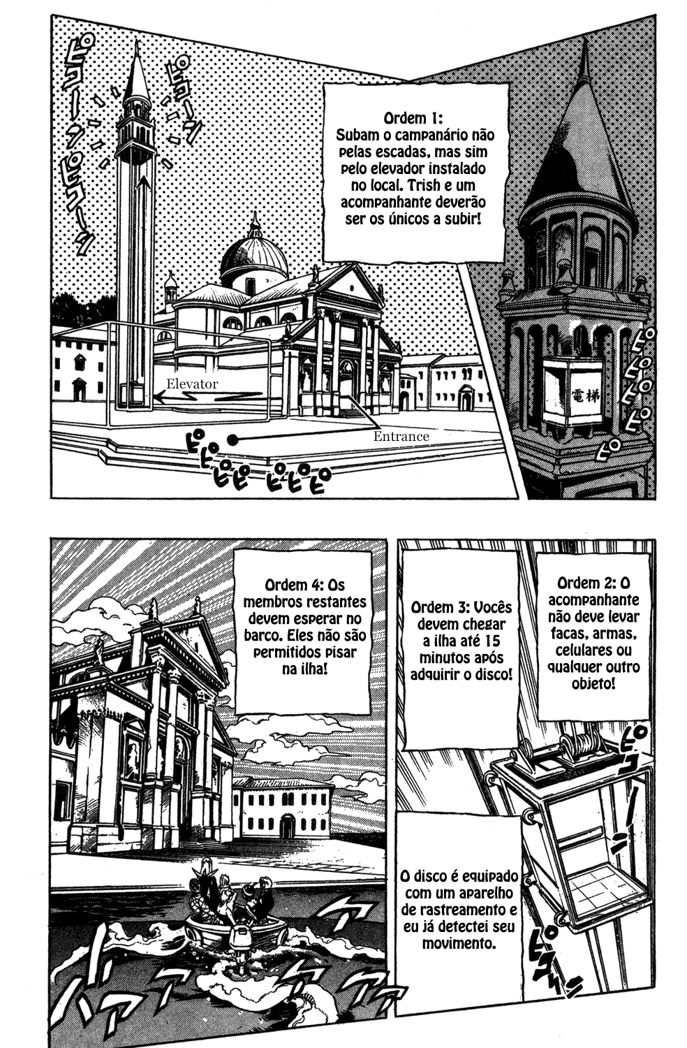 Read JoJo's Bizarre Adventure Part 5  Golden Wind PT-BR Manga Online