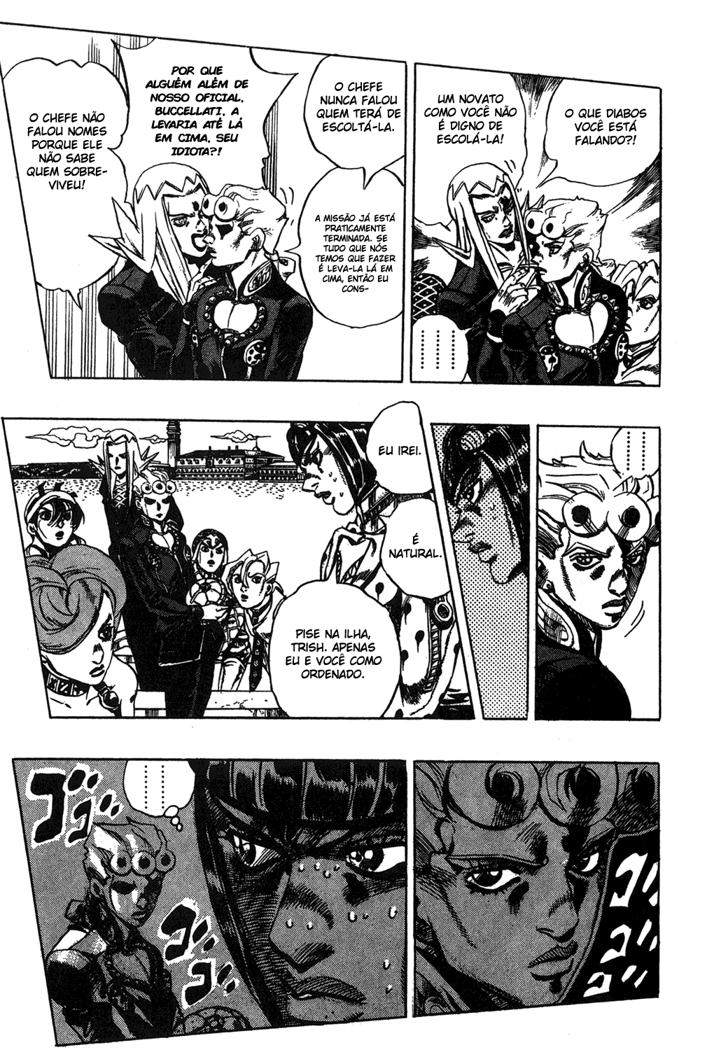 Read JoJo's Bizarre Adventure Part 5  Golden Wind PT-BR Manga Online