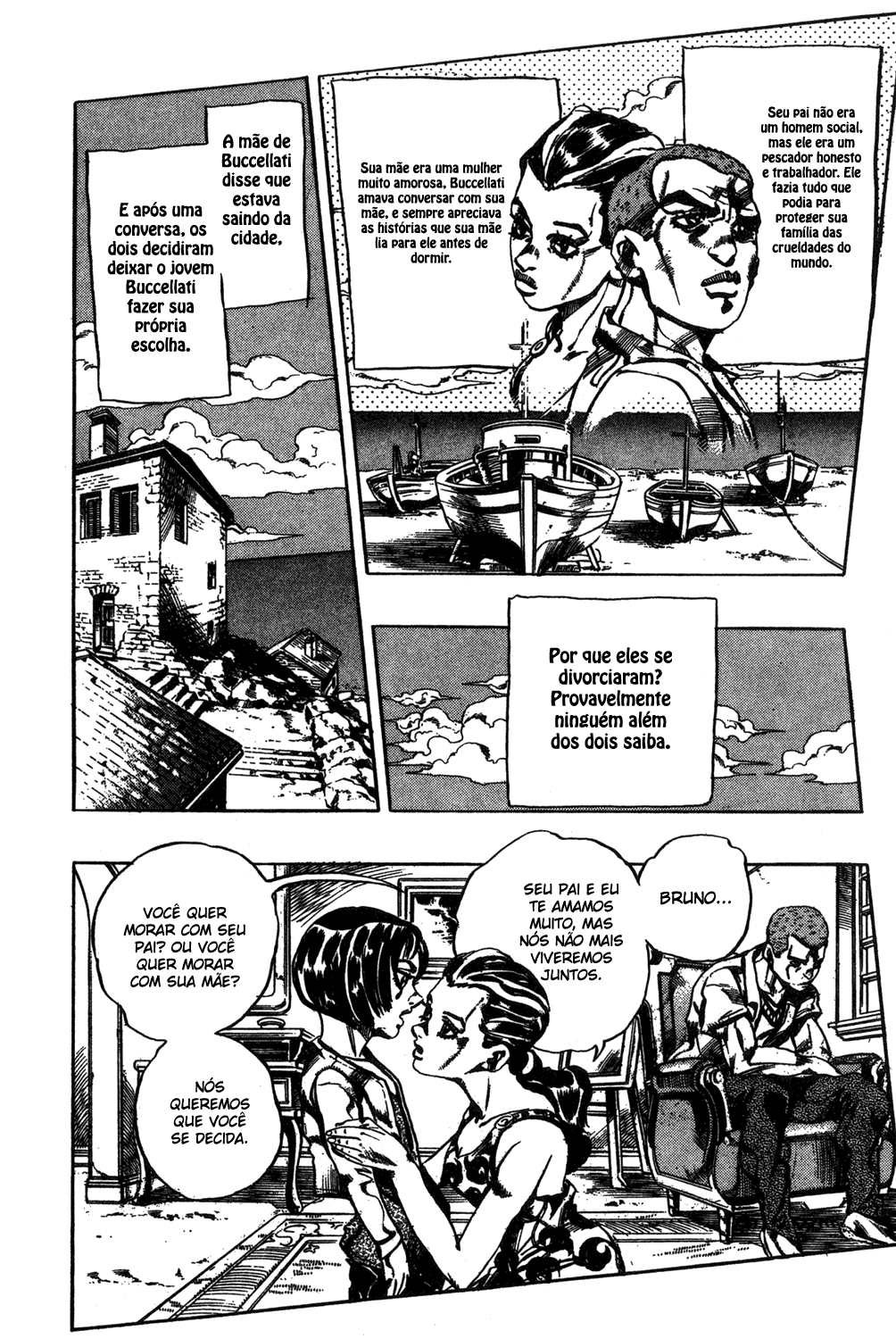 Read JoJo's Bizarre Adventure Part 5  Golden Wind PT-BR Manga Online
