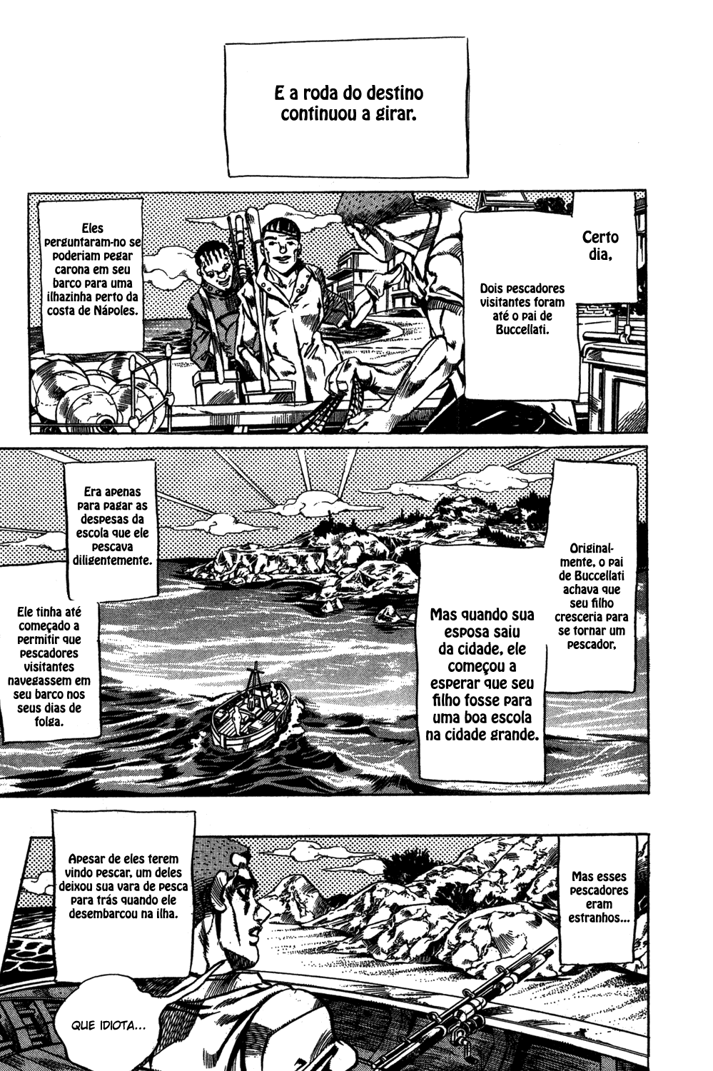 Read JoJo's Bizarre Adventure Part 5  Golden Wind PT-BR Manga Online