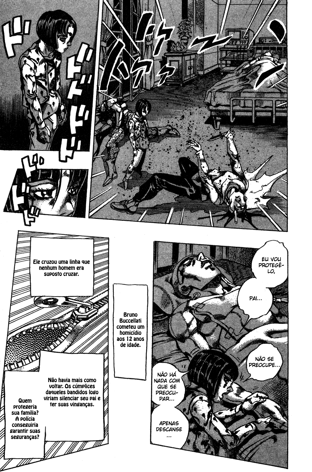 Read JoJo's Bizarre Adventure Part 5  Golden Wind PT-BR Manga Online