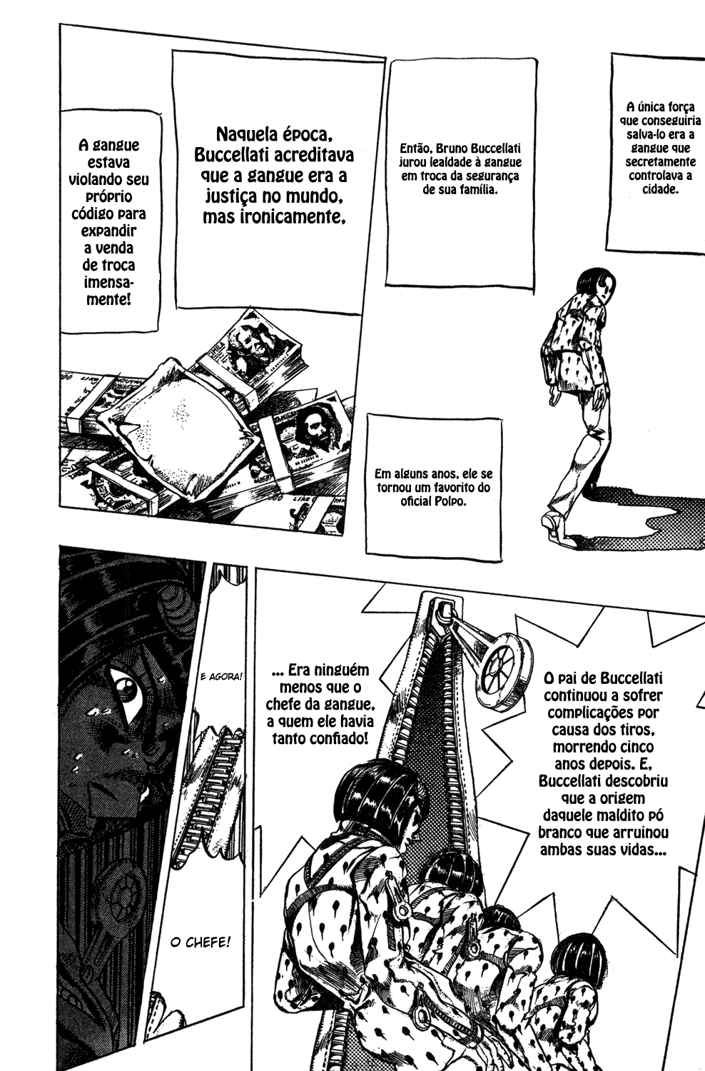 Read JoJo's Bizarre Adventure Part 5  Golden Wind PT-BR Manga Online