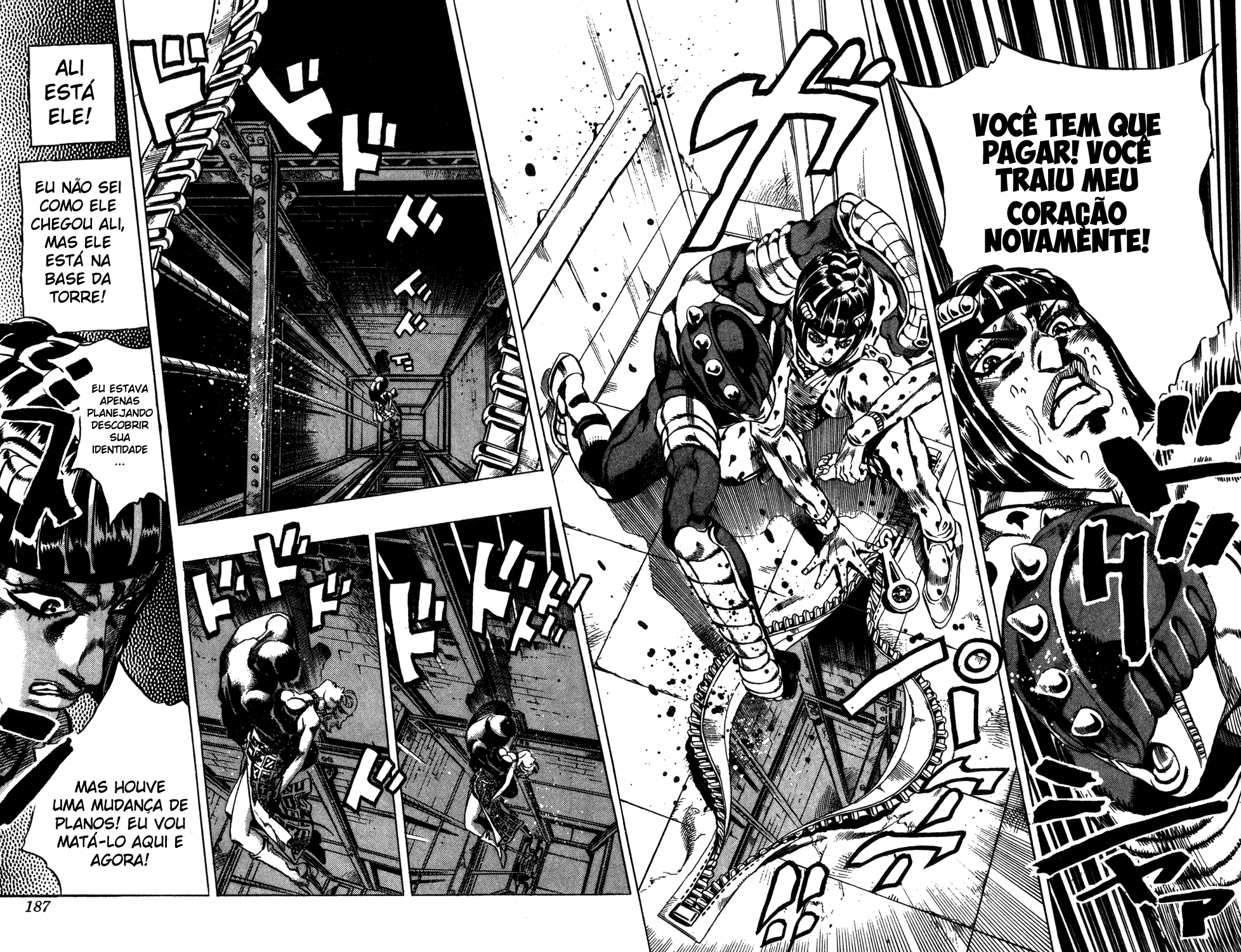Read JoJo's Bizarre Adventure Part 5  Golden Wind PT-BR Manga Online