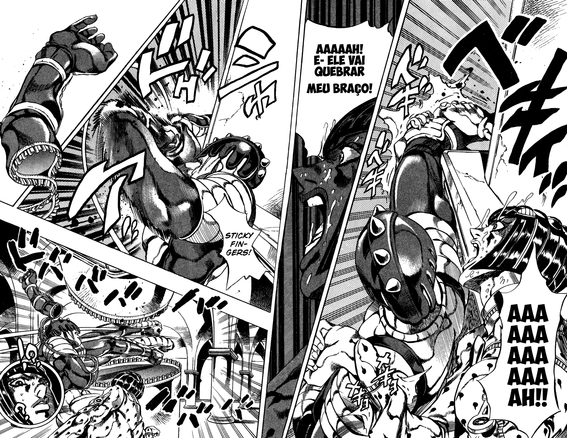Read JoJo's Bizarre Adventure Part 5  Golden Wind PT-BR Manga Online