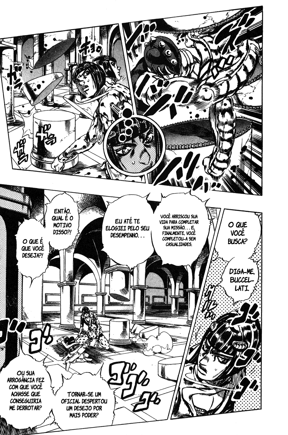 Read JoJo's Bizarre Adventure Part 5  Golden Wind PT-BR Manga Online