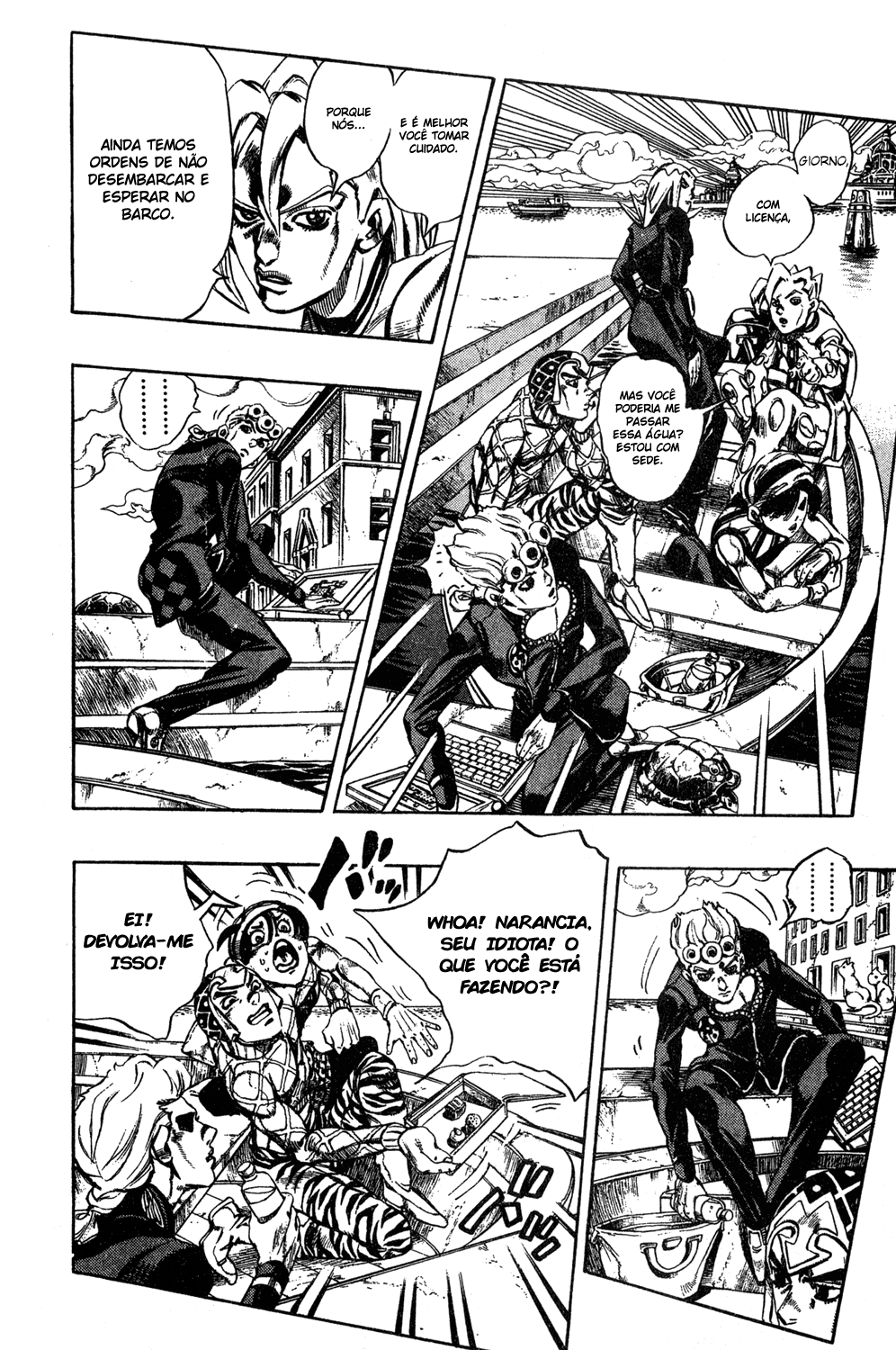 Read JoJo's Bizarre Adventure Part 5  Golden Wind PT-BR Manga Online