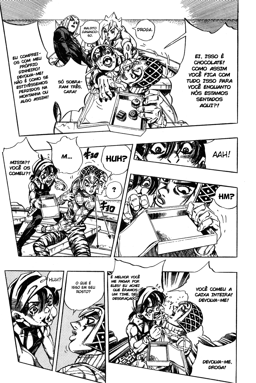 Read JoJo's Bizarre Adventure Part 5  Golden Wind PT-BR Manga Online