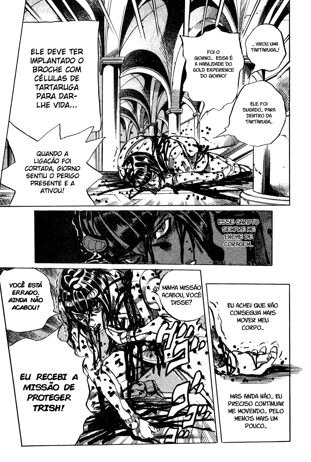Read JoJo's Bizarre Adventure Part 5  Golden Wind PT-BR Manga Online
