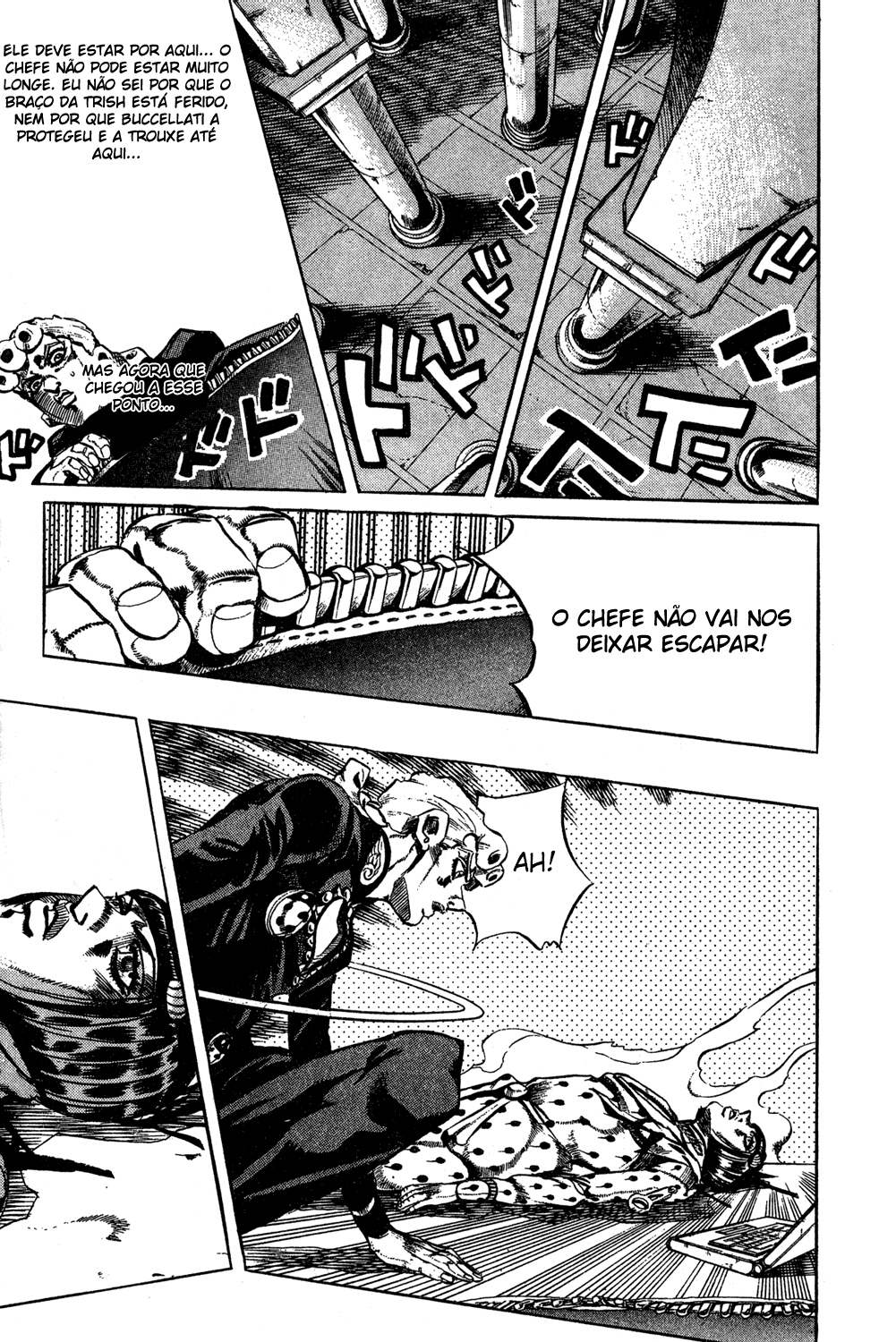 Read JoJo's Bizarre Adventure Part 5  Golden Wind PT-BR Manga Online