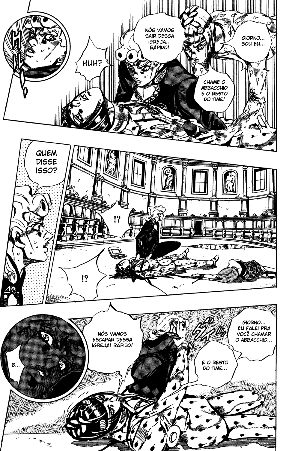 Read JoJo's Bizarre Adventure Part 5  Golden Wind PT-BR Manga Online