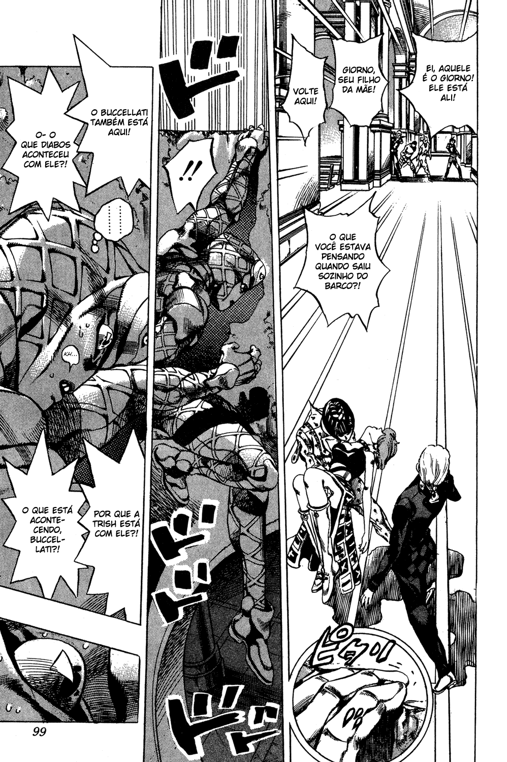 Read JoJo's Bizarre Adventure Part 5  Golden Wind PT-BR Manga Online