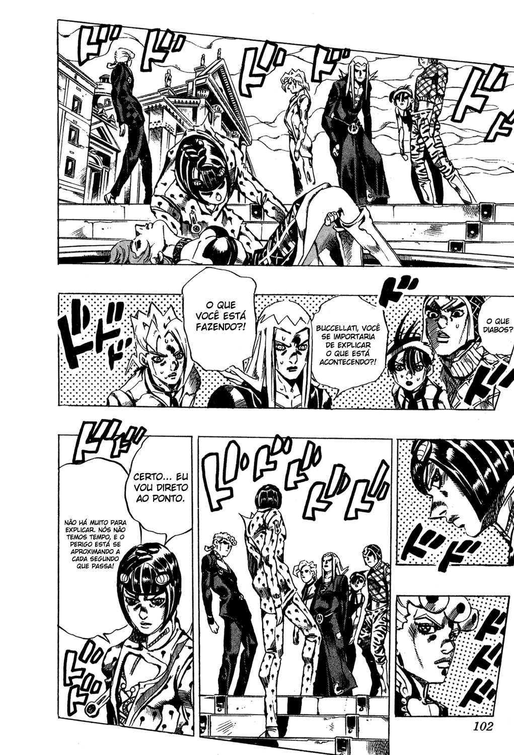 Read JoJo's Bizarre Adventure Part 5  Golden Wind PT-BR Manga Online