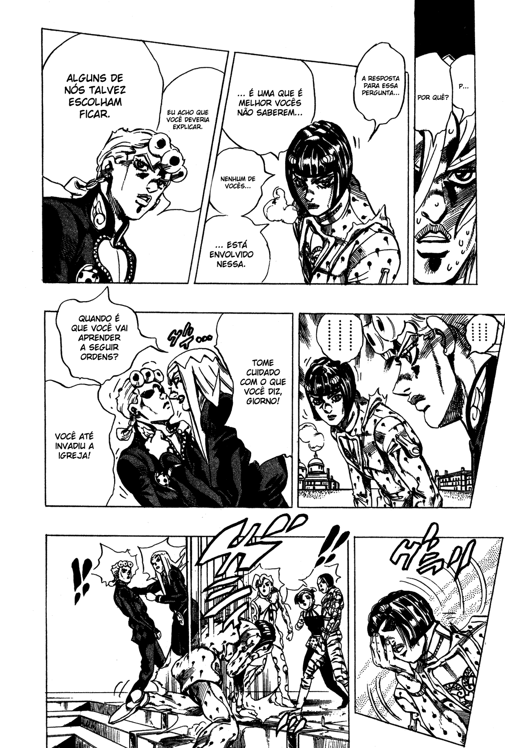 Read JoJo's Bizarre Adventure Part 5  Golden Wind PT-BR Manga Online