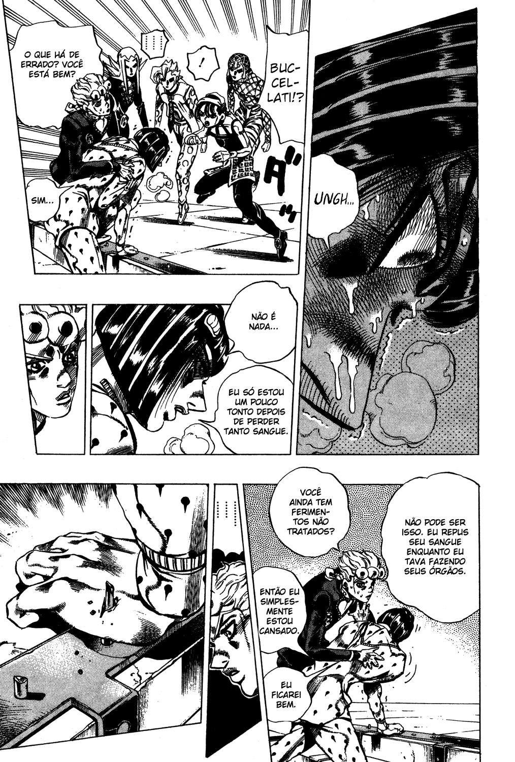 Read JoJo's Bizarre Adventure Part 5  Golden Wind PT-BR Manga Online